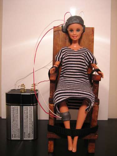 barbie sedia elettrica