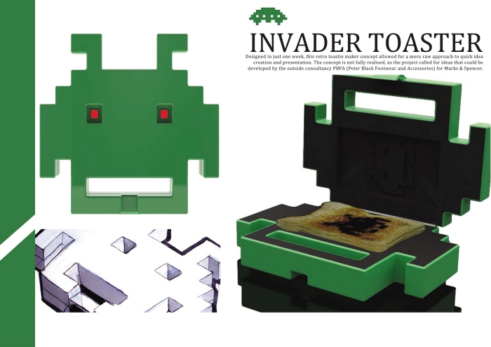 Invader Toast