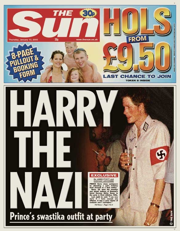 prince harry the nazi