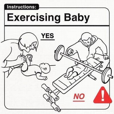 esercizi per un neonato