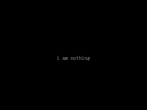 io sono niente