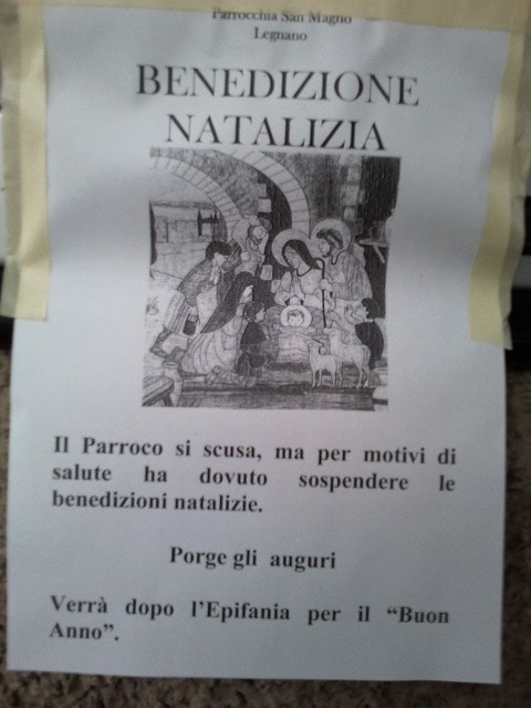 benedizione natalizia