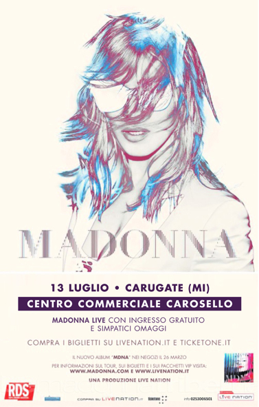 mdna madonna poster italia