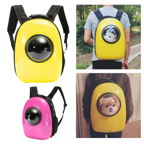 Dog Cat Pet Astronaut Capsule Backpack