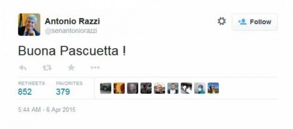 antonio razzi twitter