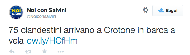 Noi con Salvini twitter