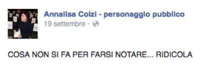 annalisa colzi barbara d'urso