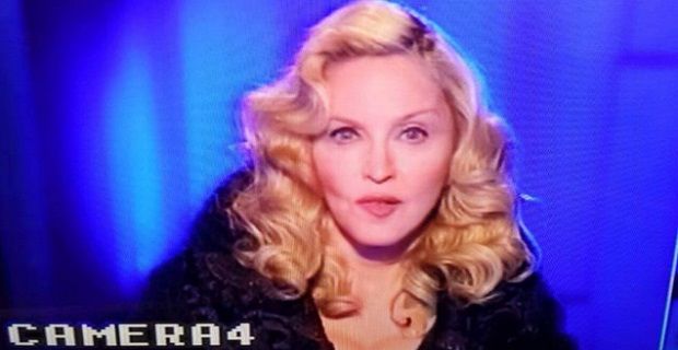 madonna che tempo che fa
