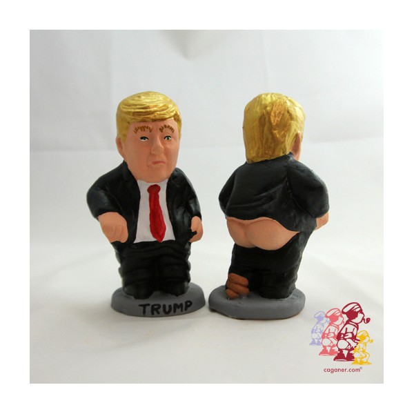 donald trump shit caganer