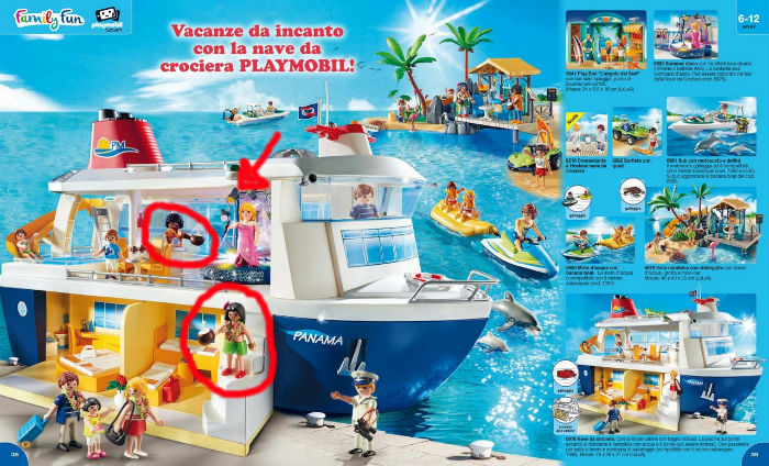 nave da crociera playmobil