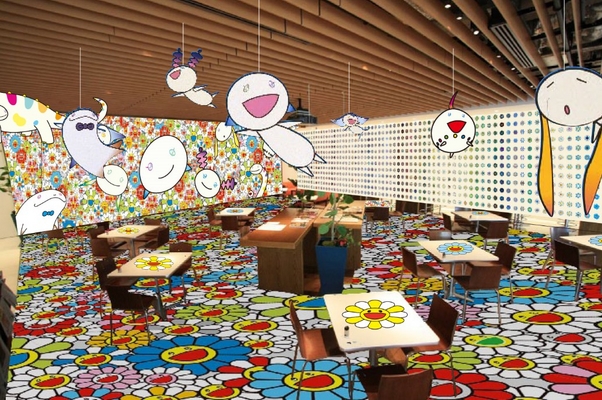 takashi murakami cafè flower