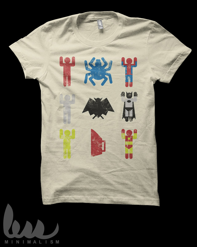 t shirt batman spiderman