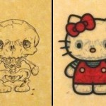 hello kitty skull