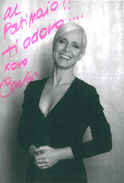 carla gozzi autografo