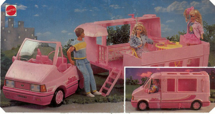 barbie camper