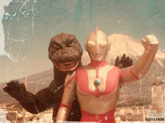 ultraman godzilla