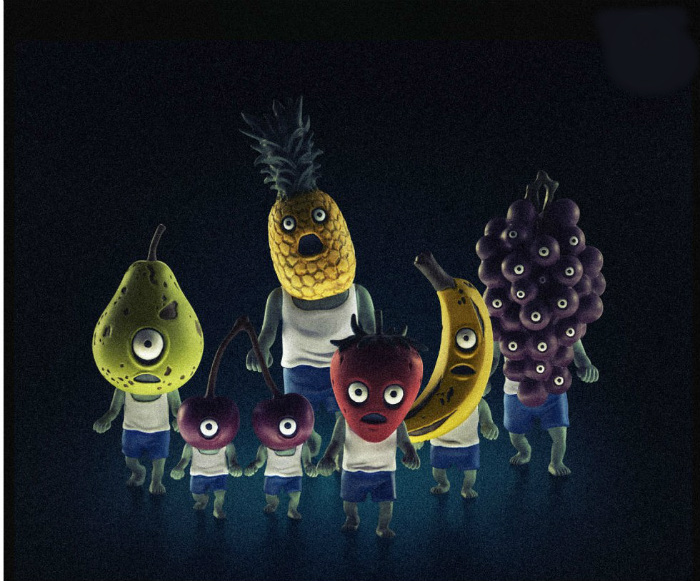 zombie fruits